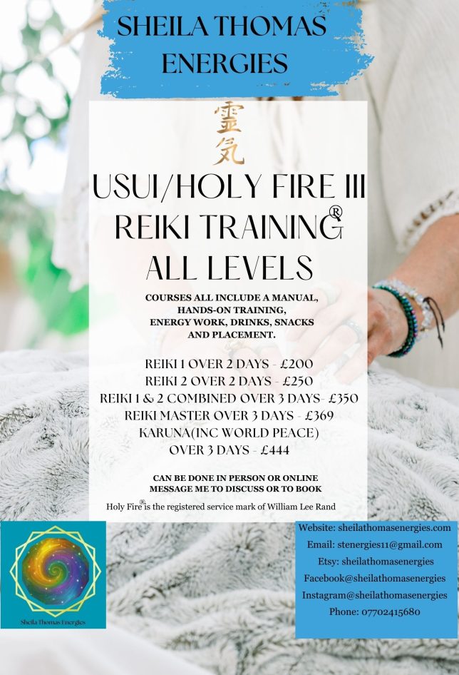 all reiki training (Flyer (A4))